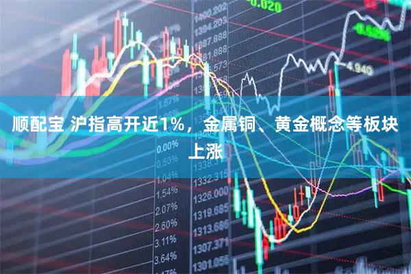 顺配宝 沪指高开近1%，金属铜、黄金概念等板块上涨