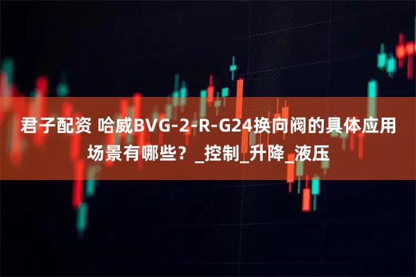 君子配资 哈威BVG-2-R-G24换向阀的具体应用场景有哪些？_控制_升降_液压