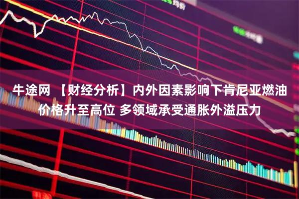 牛途网 【财经分析】内外因素影响下肯尼亚燃油价格升至高位 多领域承受通胀外溢压力